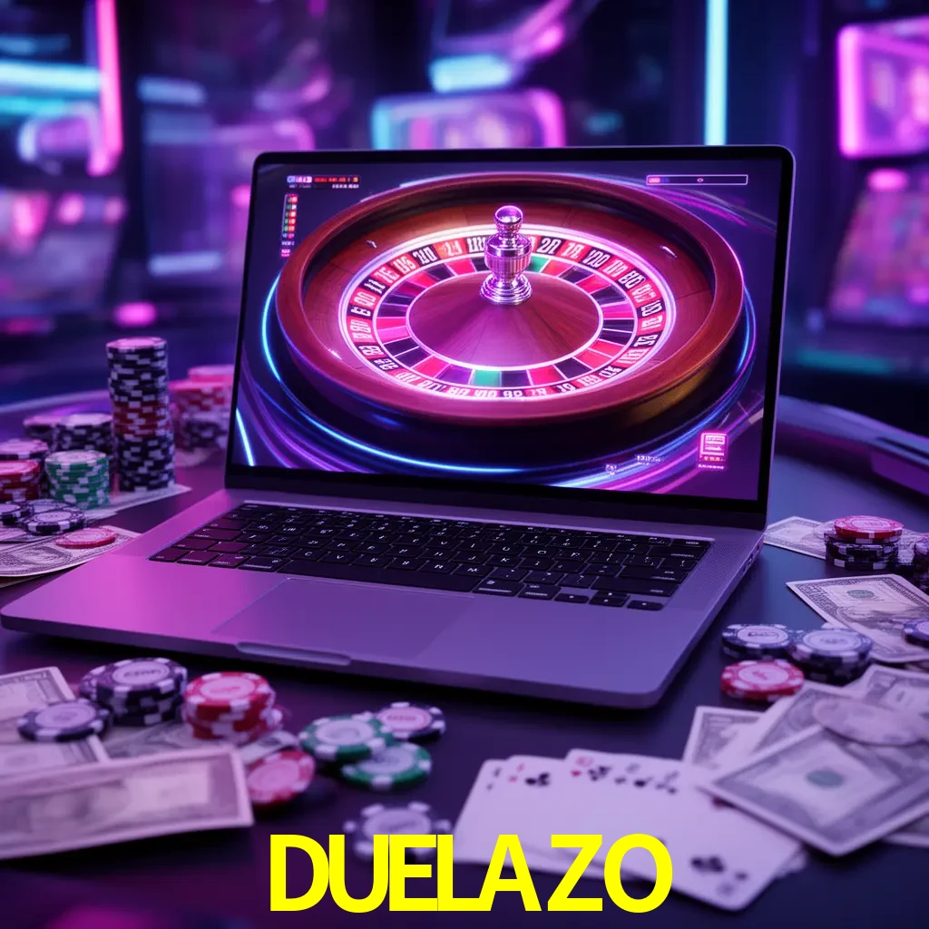 Centro móvil DUELAZO con casino, cajero, bonos, app y acceso de cuenta para México